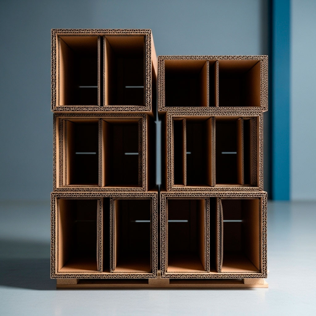 Empaques Industriales de Cartón en Saltillo, Coahuila Mexico ej caso